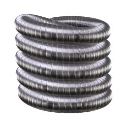 125 mm Dubbellaags flexibel 10 meter