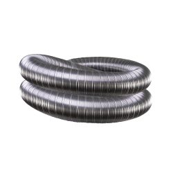 125 mm Dubbellaags flexibel 4 meter