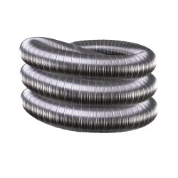 125 mm Dubbellaags flexibel 6 meter