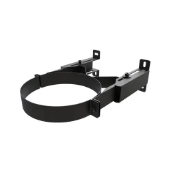 Muurbeugel 90-190 mm extra zwaar voor EW 130 mm en DW 80 mm mat zwart
