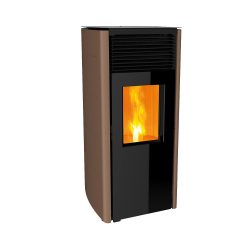 ARA 12 KW Roestbruin Glazen deur