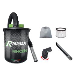 Elektrische aszuiger Minicen 800 W / 10 Liter | Complete accessoire kit