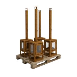 Buitenhaard Corten 76 - per 4 stuks